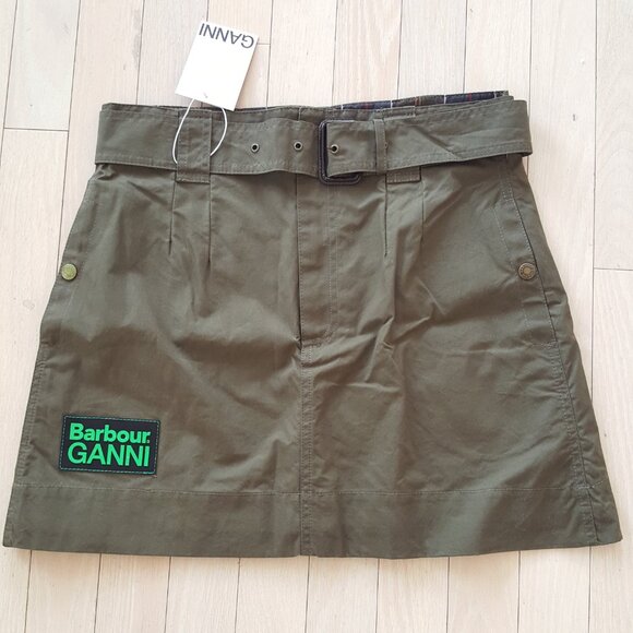 Barbour x GANNI  ! Mini Skirt ( US/8) - Picture 5 of 10